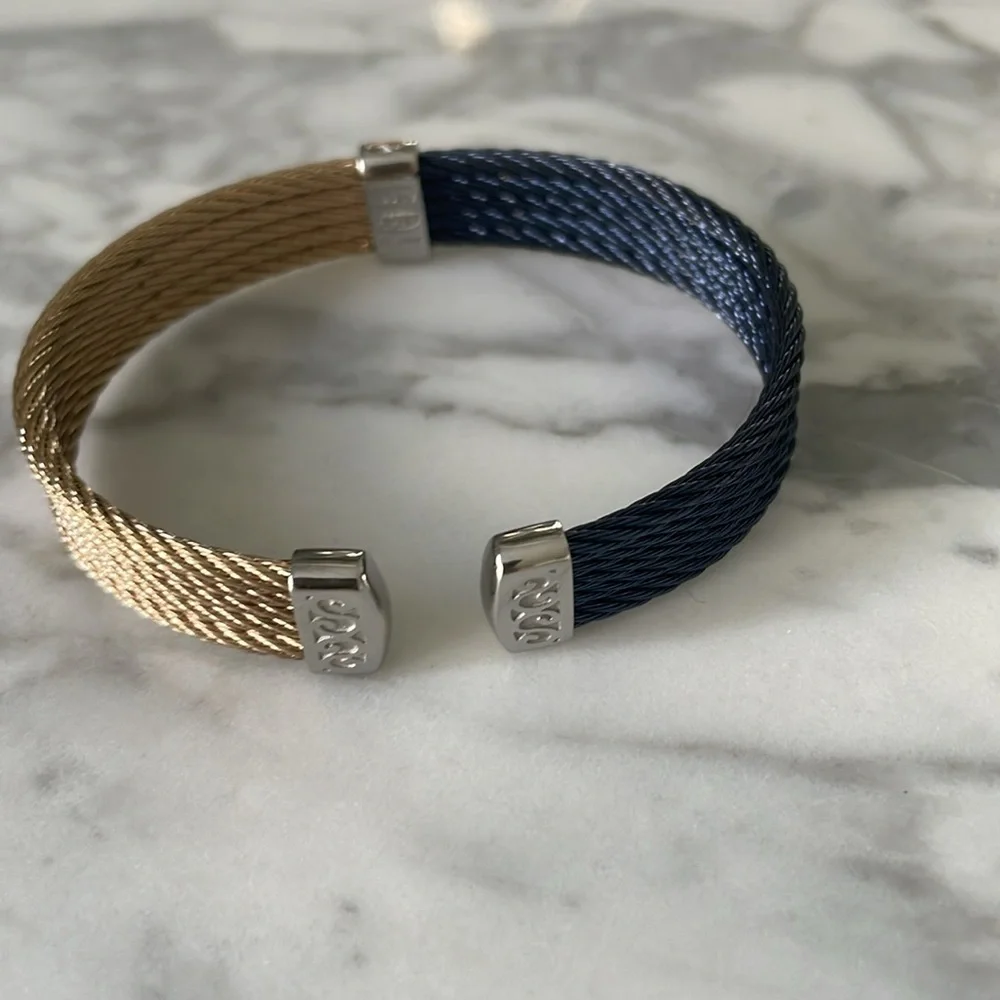 Alor Colorblock Cable Mini Cuff - Picture 4 of 7
